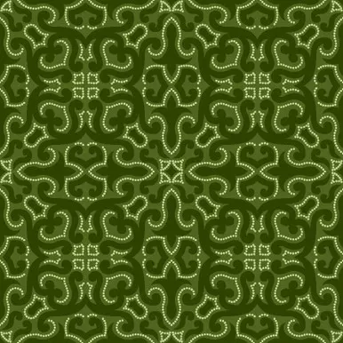 River's Bend - Round Up - Bandana - Green
