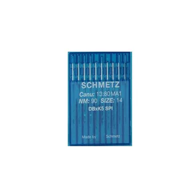 Schmetz Embroidery Needles - 90/14 - DBxK5 - Sharp (SPI) - 10Pk