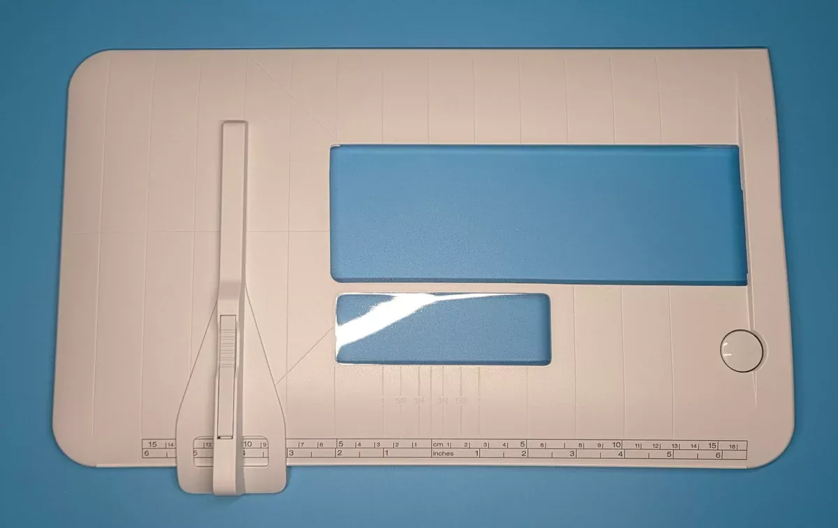 Slide-On Tray and Seam Guide Combo