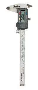 Superior GTL146-GTL-6" Digital Stainless Steel, Digital Vernier, Caliper Measuring Tool, Accurate to .001 Inches or Metrics