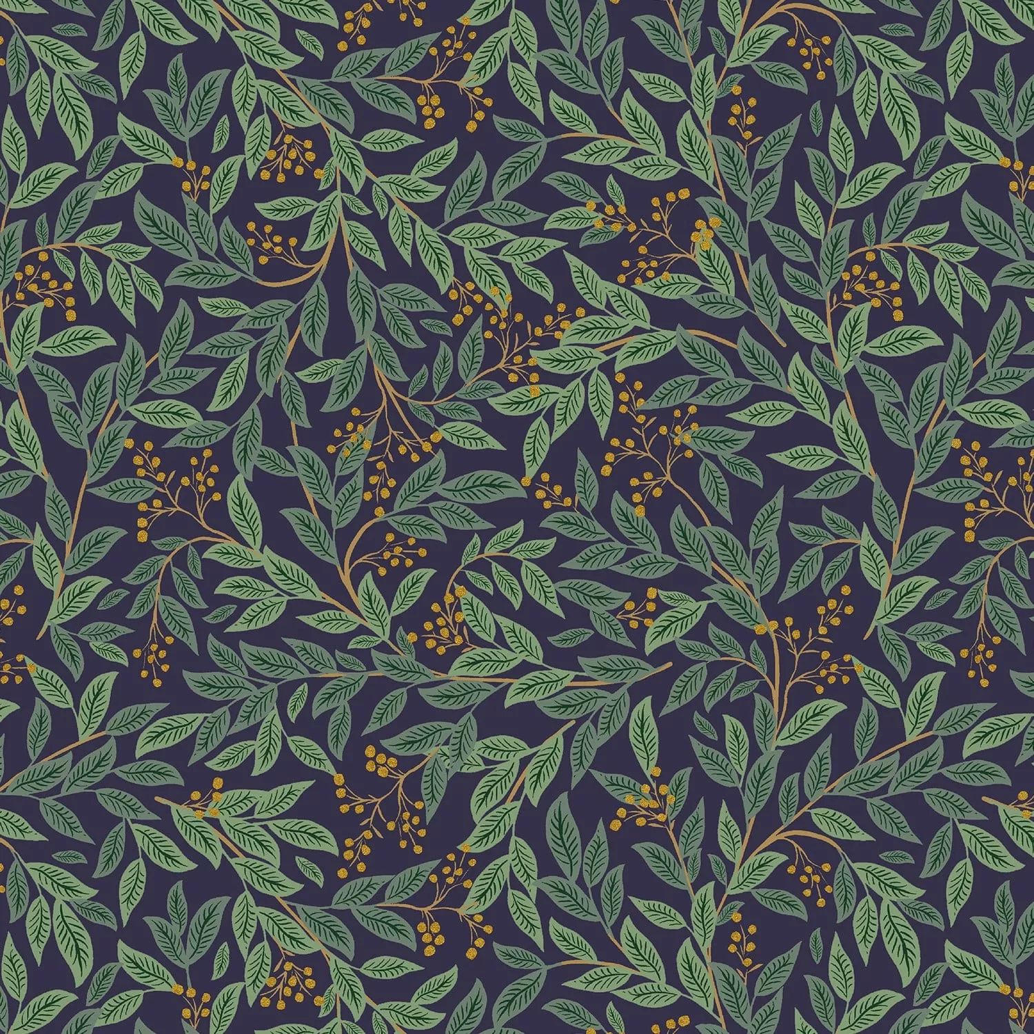 Willowberry - Navy Metallic