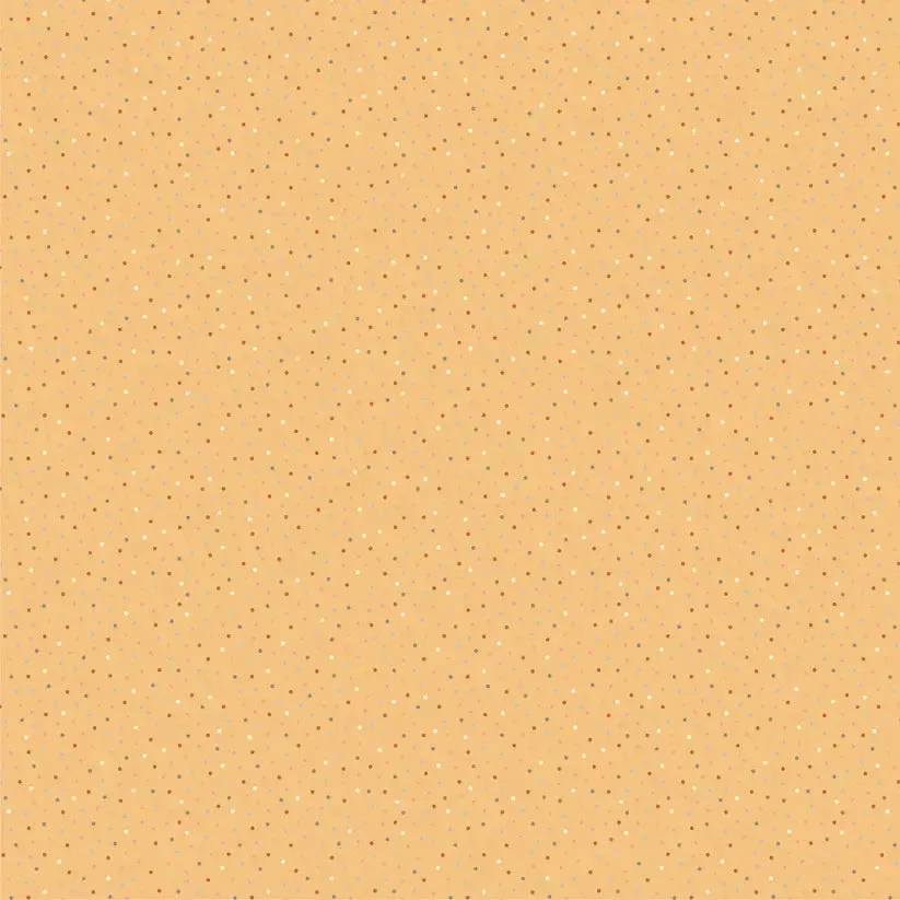 Yellow Waffle Cone Cotton 44"/45" Fabric Per Yard