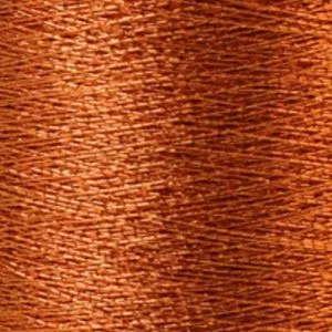 Yenmet Metallic 500m-Solid Orange 7007 Spool of Specialty Metallic Thread